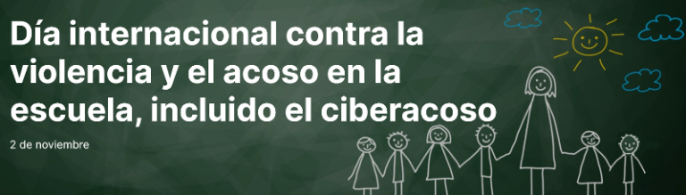 Día Internacional contra la Violencia y el Acoso Escolar – Agenda Escolar
